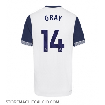 Tottenham Hotspur Archie Gray #14 Maglia Gara Casa Repliche 2024-25 Maniche Corte